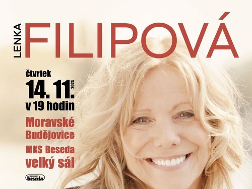 Plakát události Lenka Filipová