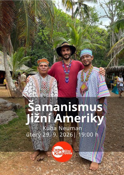 Plakát události Šamanismus Jižní Ameriky