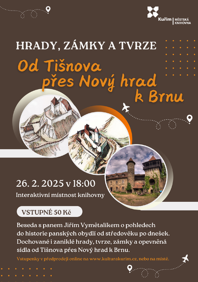 Plakát události Hrady, zámky a tvrze