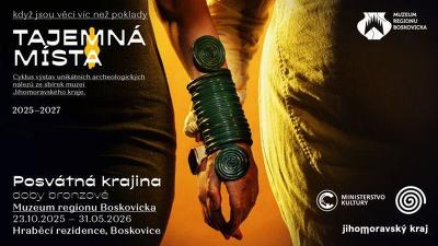 Plakát události Posvátná krajina doby bronzové, Boskovice
