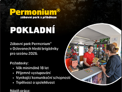 STROJÍRNA OSLAVANY, spol. s r.o. nabízí práci na pozici Pokladní v zábavním parku Permonium® v obci Oslavany