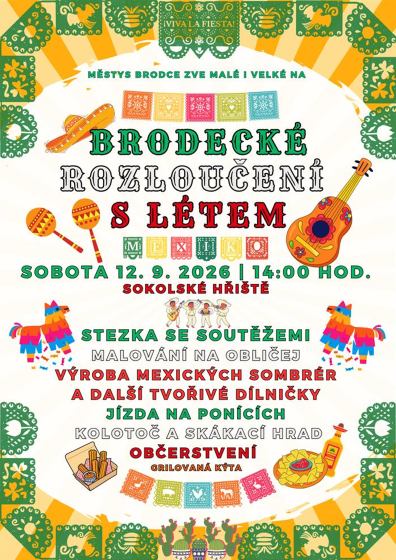 Plakát události Brodecké rozloučení s létem