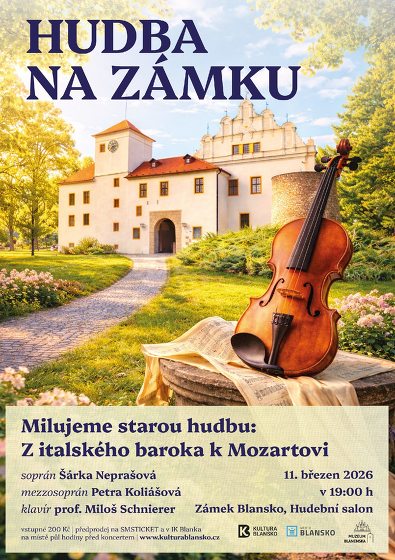 Plakát události Hudba na zámku
