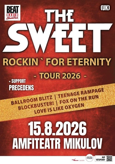 Plakát události The Sweet (UK)