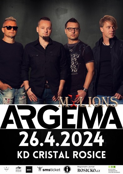 Plakát události Argema - KD Cristal Rosice