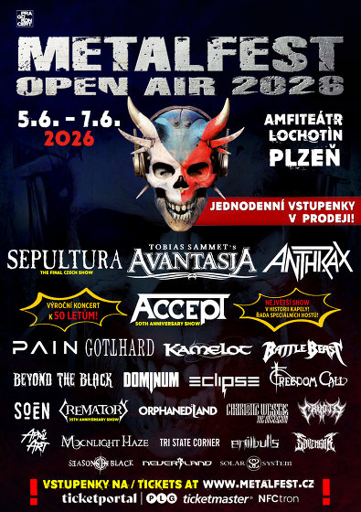 Plakát události Metalfest Open Air 2026