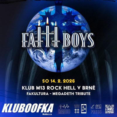 Plakát události Fattt Boys + Fakultura - Megadeth Tribute