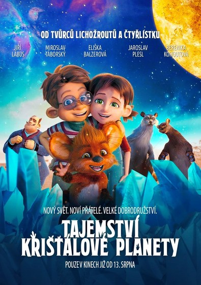 Plakát události Tajemství křišťálové planety - Letní kino