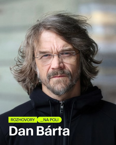 Plakát události Dan Bárta v Přímé řeči s Petrem Vavrouškou