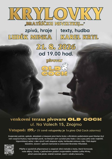 Plakát události KRYLOVKY U OLD COCKA - Už  nikdy držkou v zemi!
