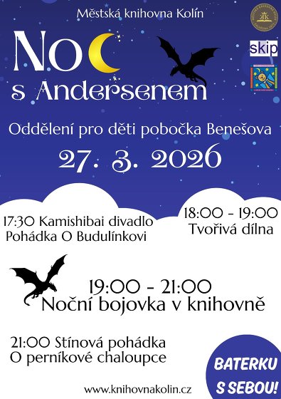 Plakát události Noc s Andersenem