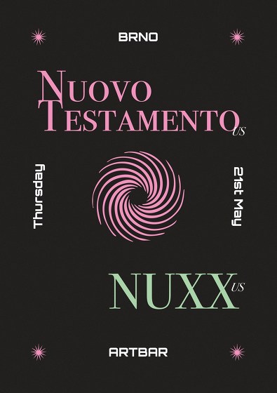 Plakát události Nouvo Testamento | Nuxx