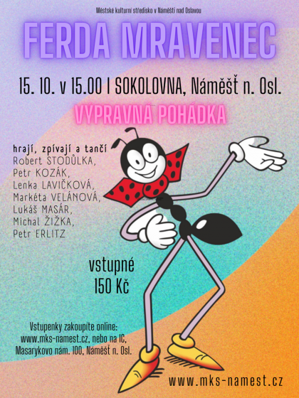 Plakát události Ferda Mravenec