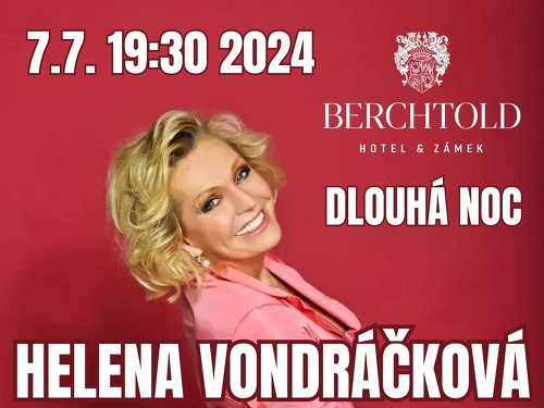 Plakát události Helena Vondráčková - Dlouhá noc