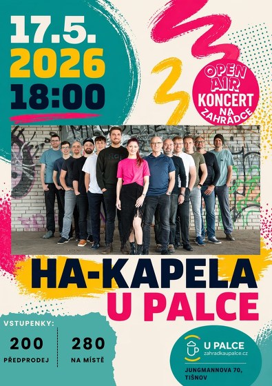 Plakát události Ha-kapela U Palce