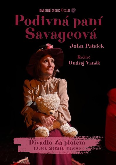 Plakát události Podivná paní Savageová