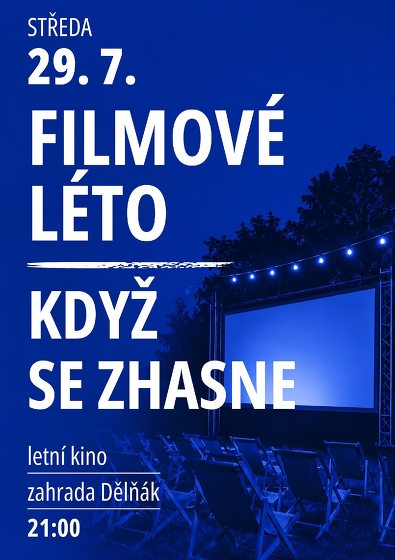 Plakát události Když se zhasne