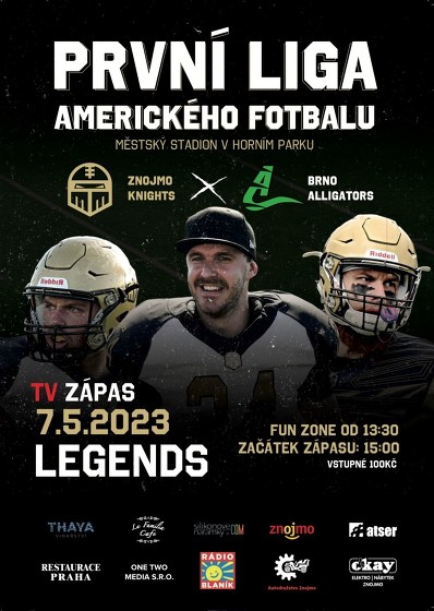 Plakát události Knights vs. Alligators