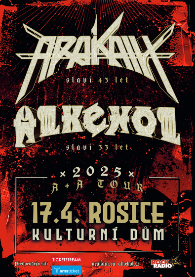 Plakát události ARAKAIN & ALKEHOL - A+A tour 2025