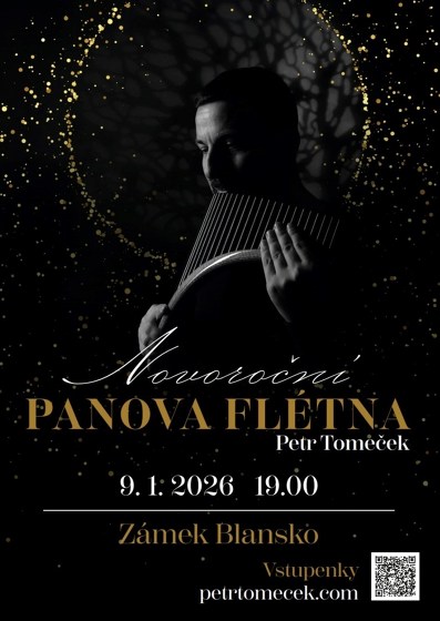 Plakát události Petr Tomeček / Novoroční Panova flétna