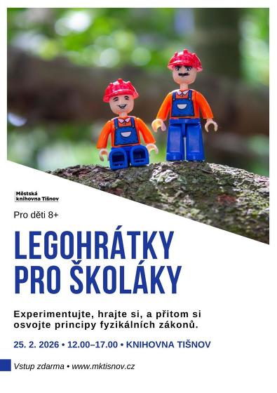 Plakát události LEGO Technopokus: Legohrátky pro školáky