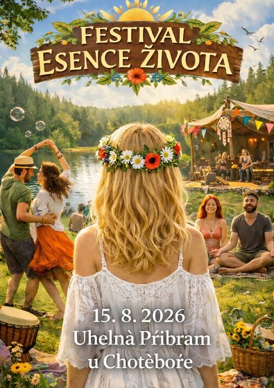 Plakát události FESTIVAL ESENCE ŽIVOTA