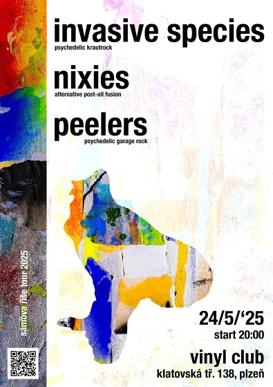 Plakát události PEELERS // NIXIES // INVASIVE SPECIES