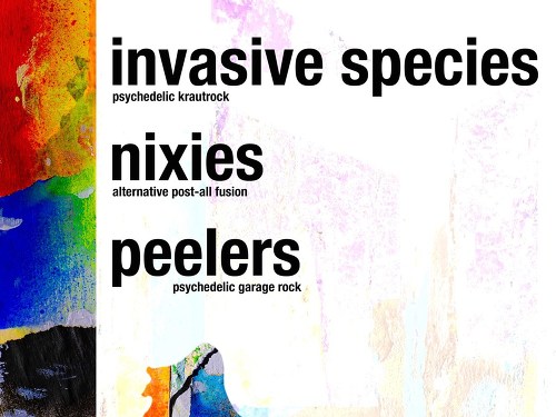 Plakát události PEELERS // NIXIES // INVASIVE SPECIES