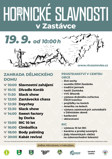 Plakát události Hornické slavnosti