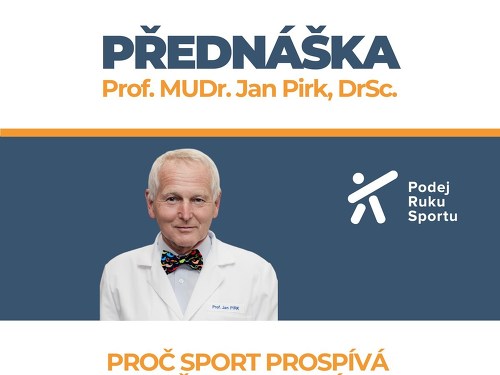 Plakát události Proč sport prospívá našemu zdraví?