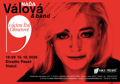 Plakát události Naďa Válová & Band