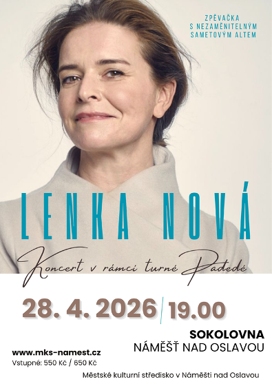 Plakát události Lenka Nová s kapelou