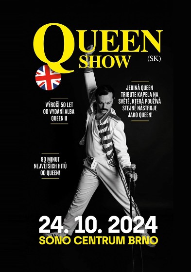 Plakát události Queenshow (SK)