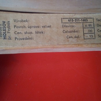 Retro židle TON z roku 1969