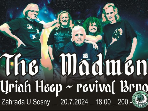 Plakát události The Madmen-Uriah Heep revival