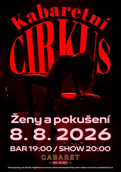Plakát události Kabaretní Cirkus: Ženy a pokušení
