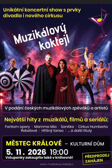 Plakát události Muzikálový koktejl