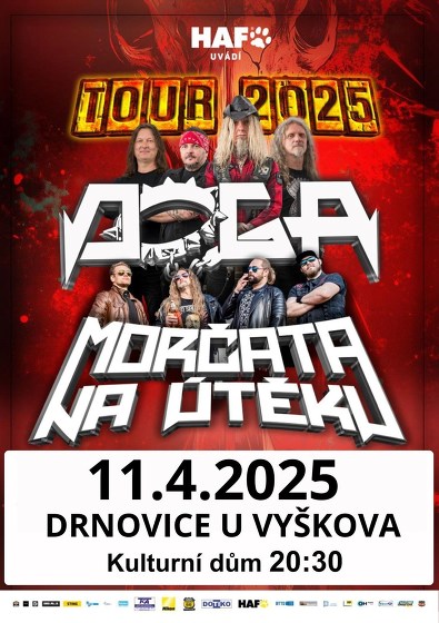 Plakát události Doga + Morčata na útěku
