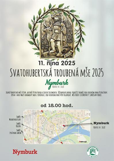 Plakát události Svatohubertská troubená mše 2025