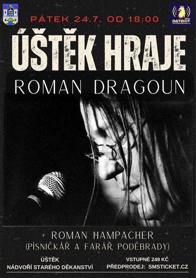 Plakát události Úštěk hraje - Roman Dragoun