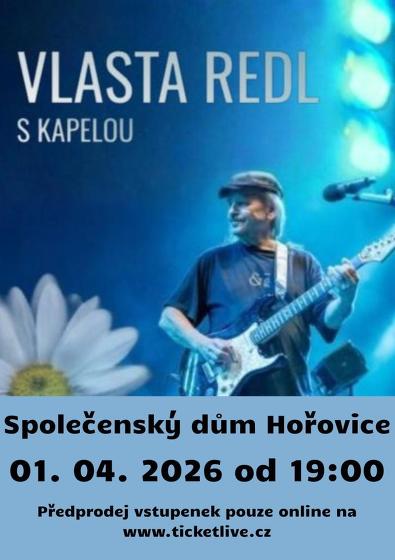 Plakát události Vlasta Redl s kapelou