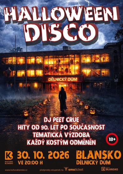 Plakát události HALLOWEEN DISCO