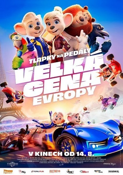 Plakát události Tlapky na pedály: Velká cena Evropy