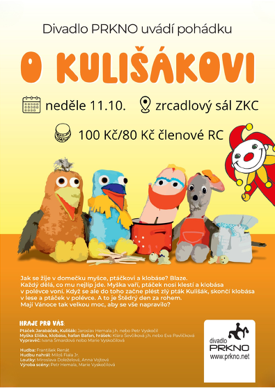 Plakát události Pohádka před obědem - O Kulišákovi