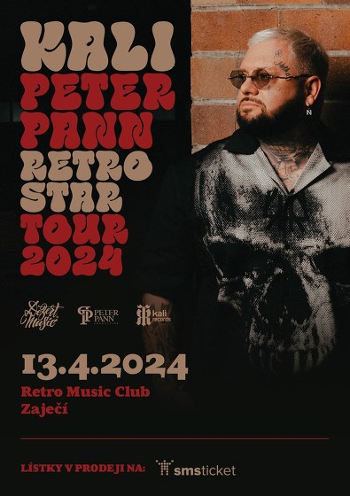 Plakát události Kali a Peter Pann RETROSTAR Tour 2024 - Zaječí
