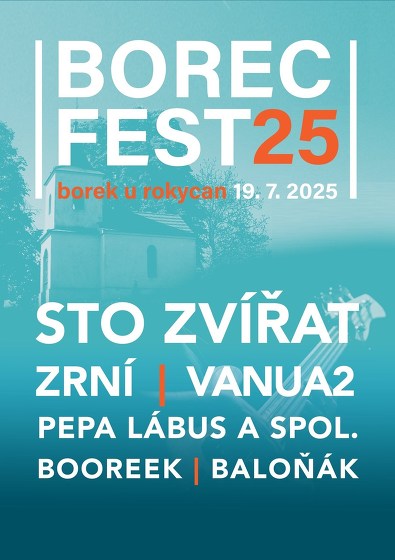Plakát události BORECFEST 2025