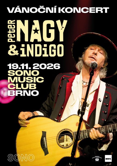 Plakát události Peter Nagy & Indigo - Vánoční koncert