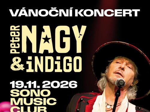 Plakát události Peter Nagy & Indigo - Vánoční koncert