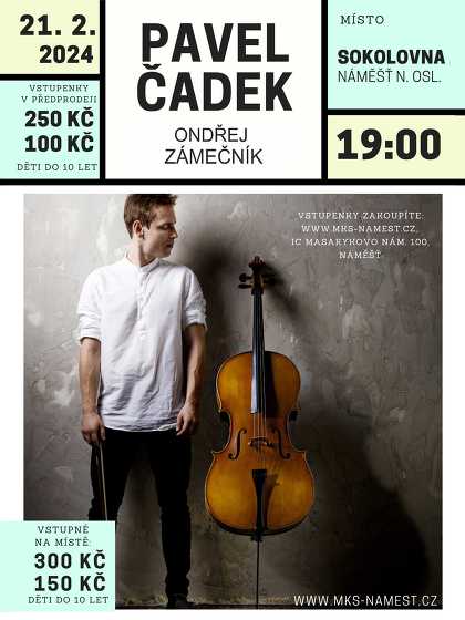 Plakát události Pavel Čadek a Ondřej Zámečník