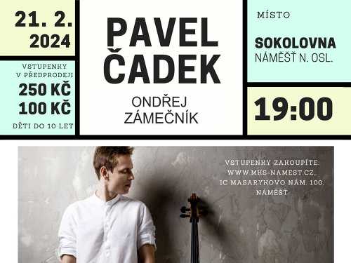 Plakát události Pavel Čadek a Ondřej Zámečník